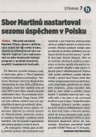 Sbor Martinů nastartoval sezonu úspěchem v Polsku